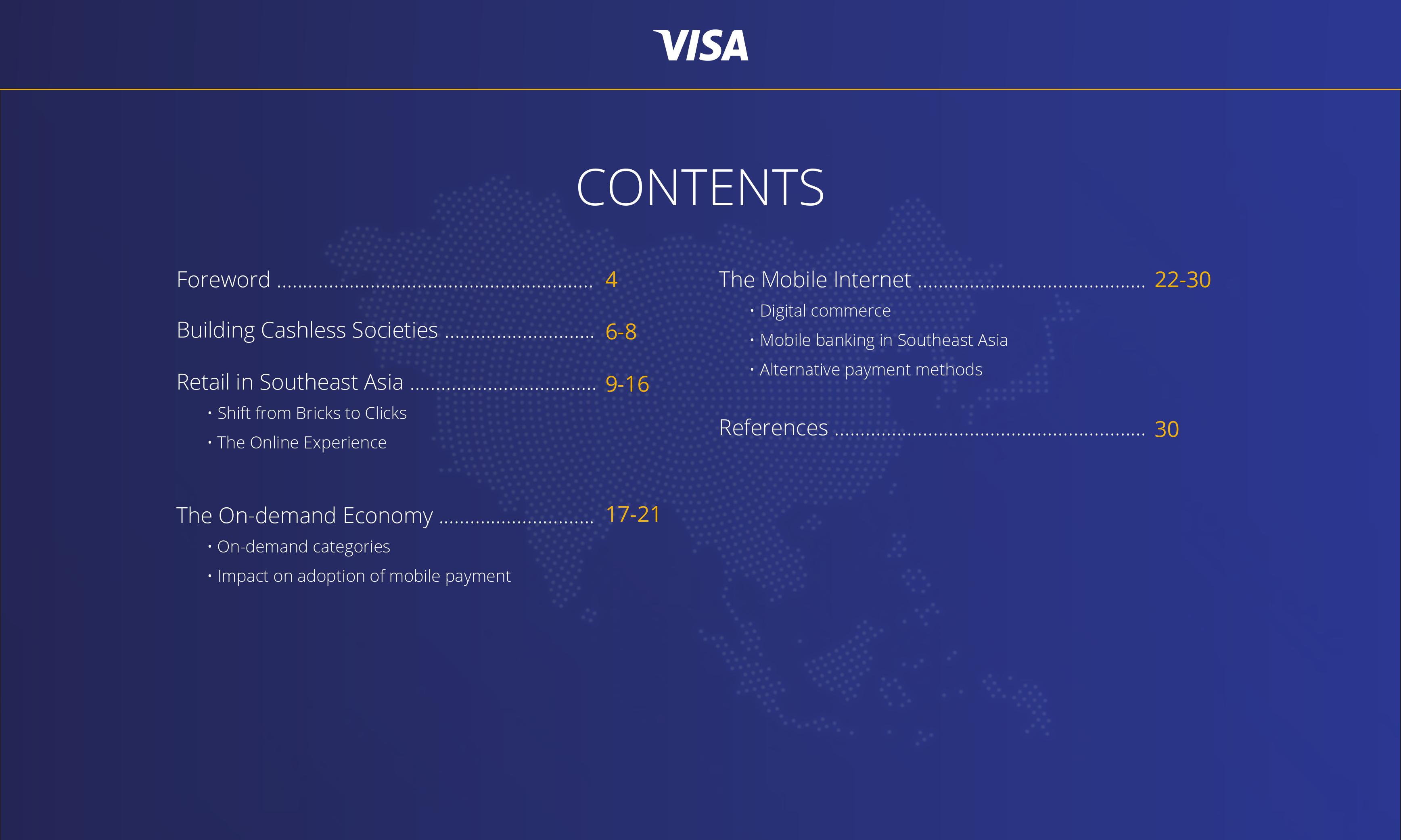 Visa：东南亚无现金消费用户调查报告