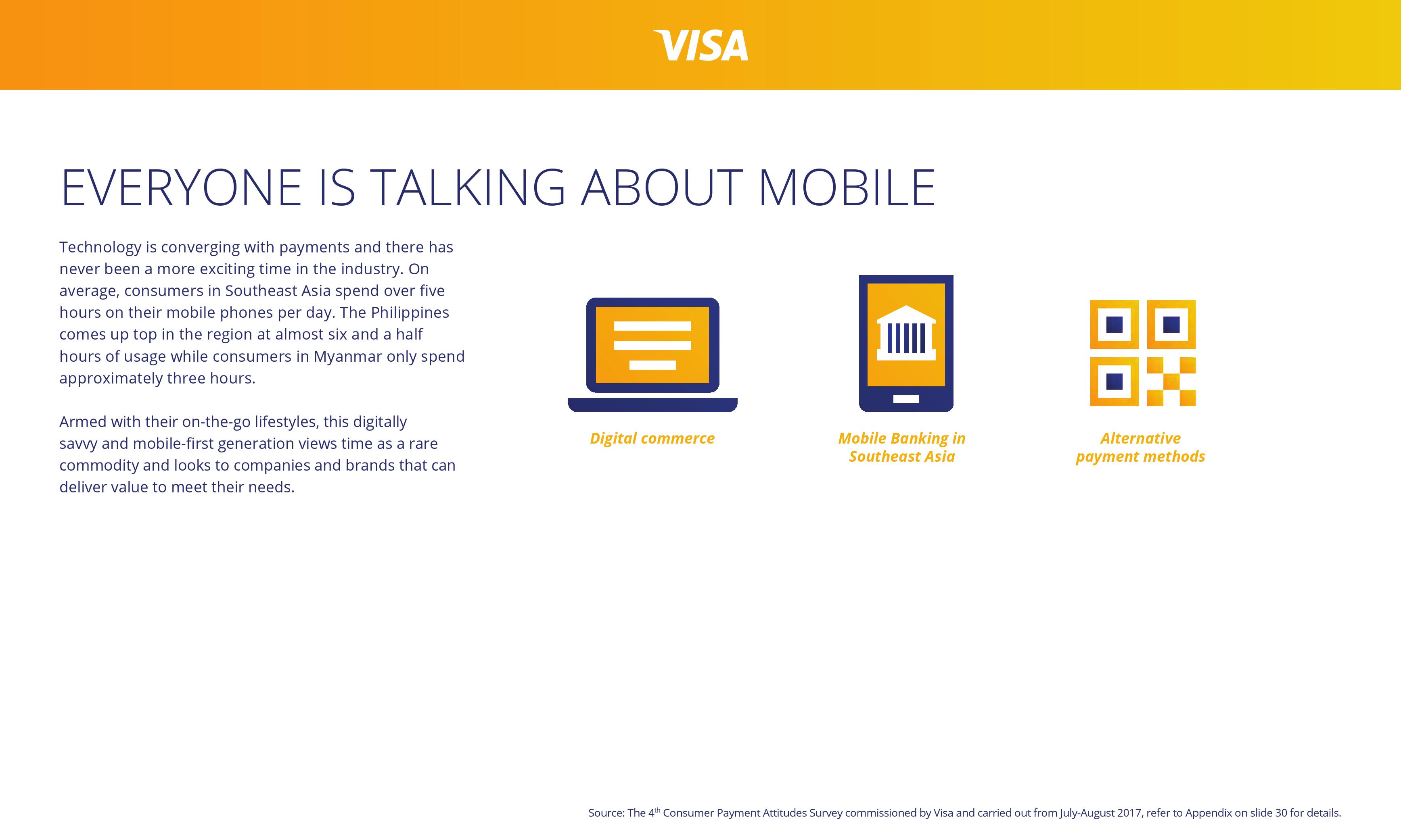 Visa：东南亚无现金消费用户调查报告