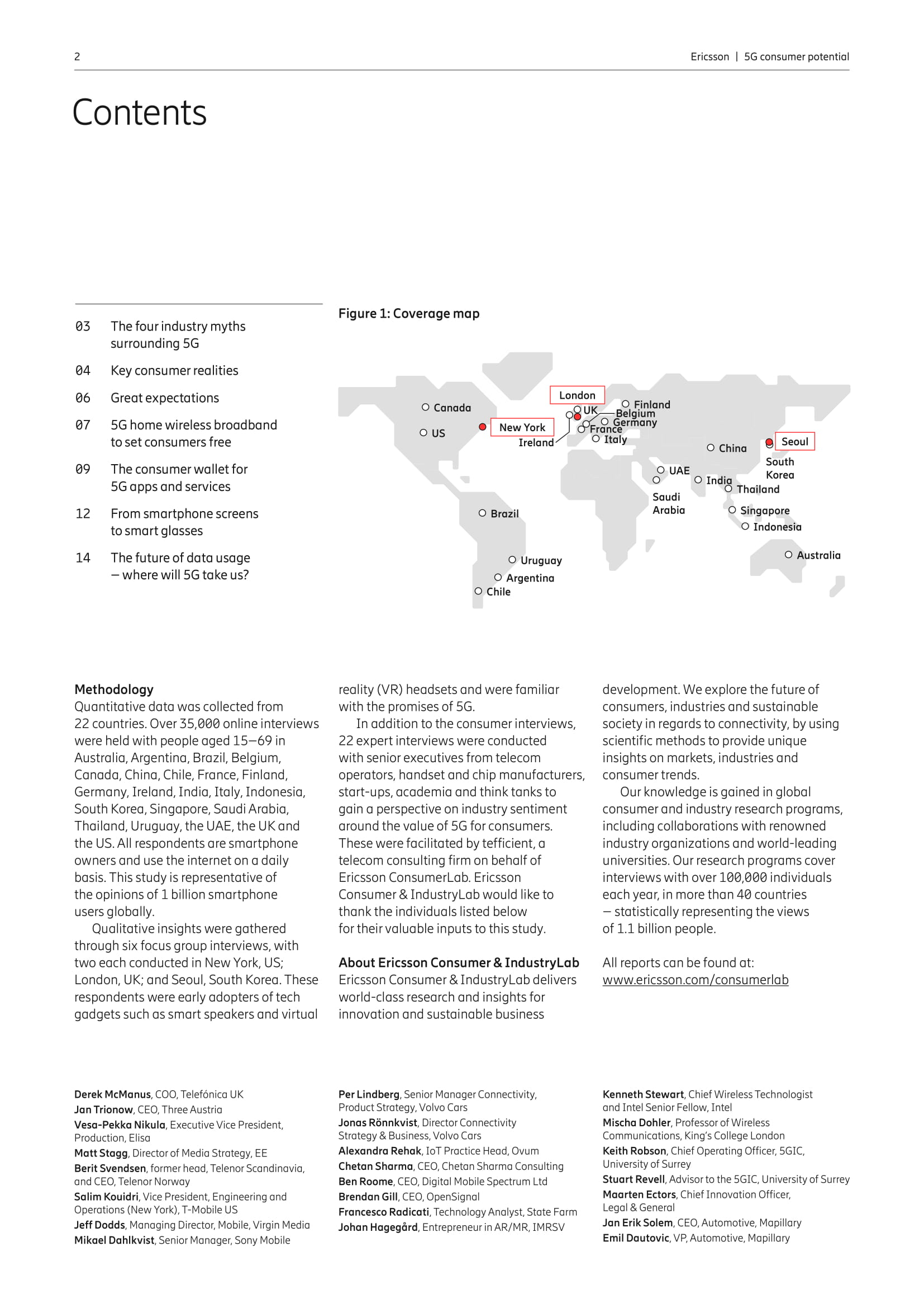 爱立信：5G消费潜力报告