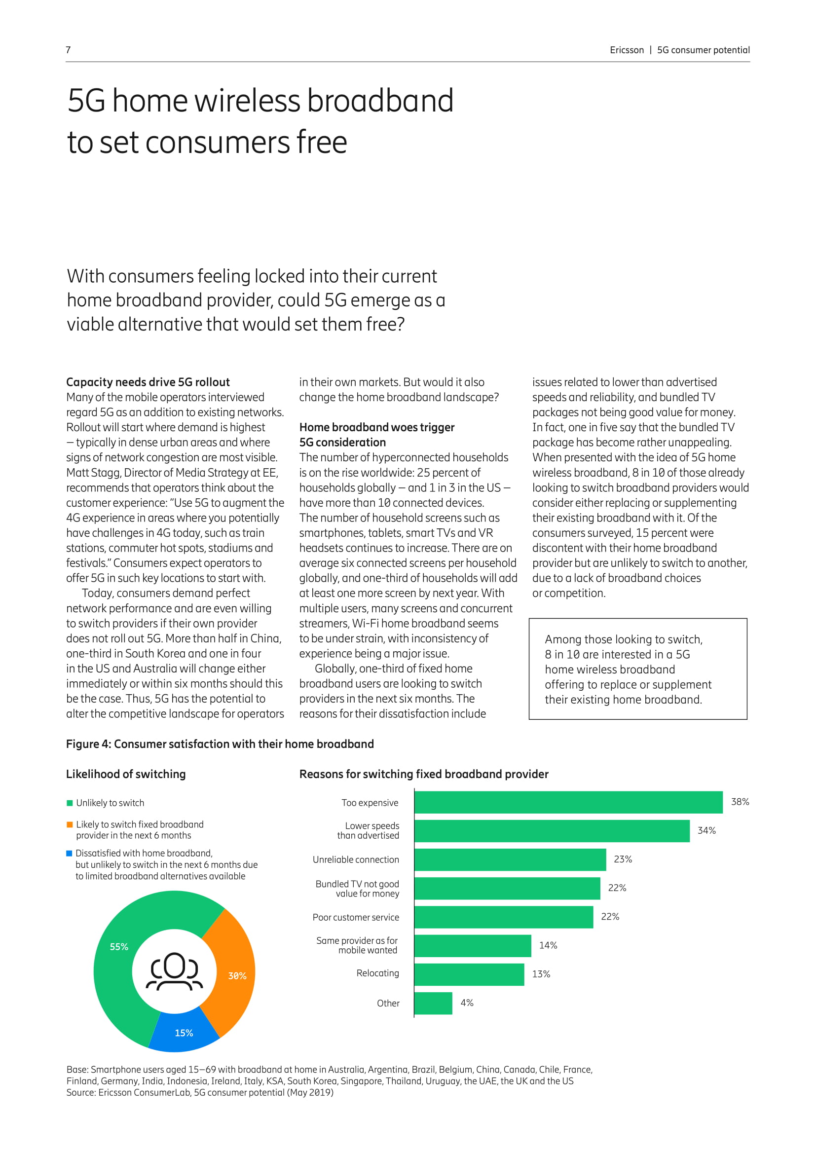 爱立信：5G消费潜力报告