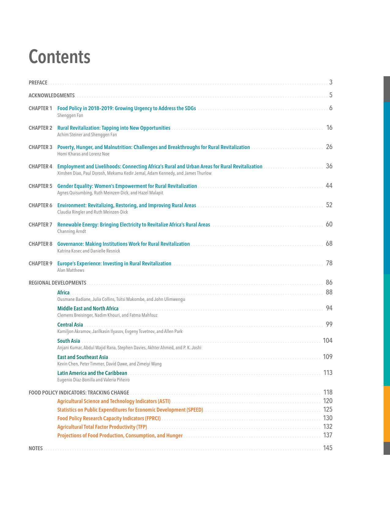国际食物政策研究所:2019全球粮食政策报告(166页)