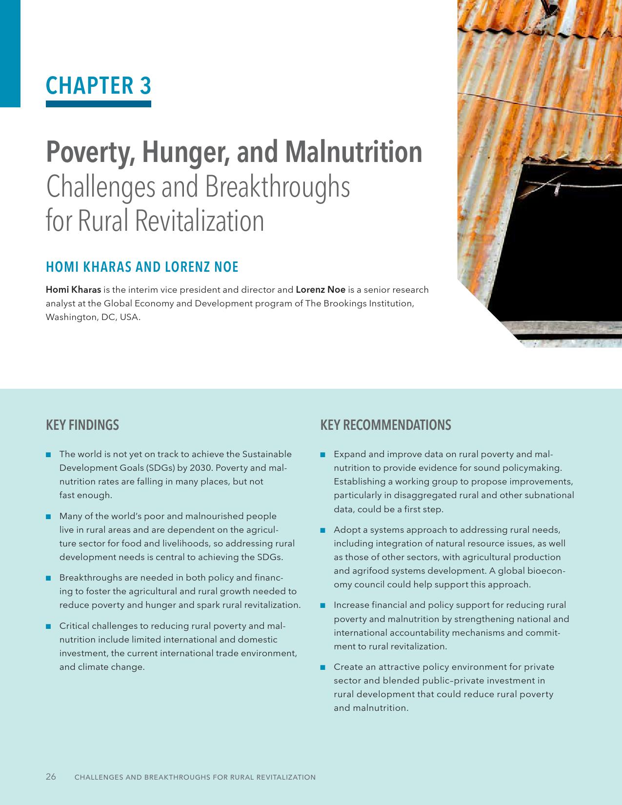 国际食物政策研究所:2019全球粮食政策报告(166页)