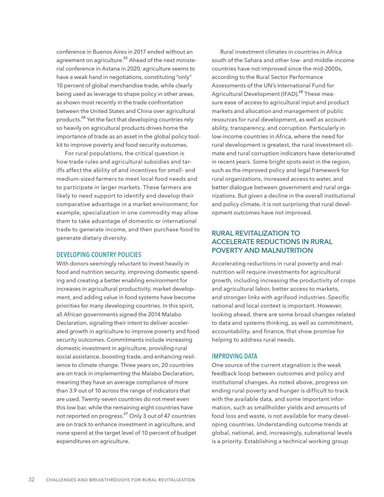 国际食物政策研究所:2019全球粮食政策报告(166页)