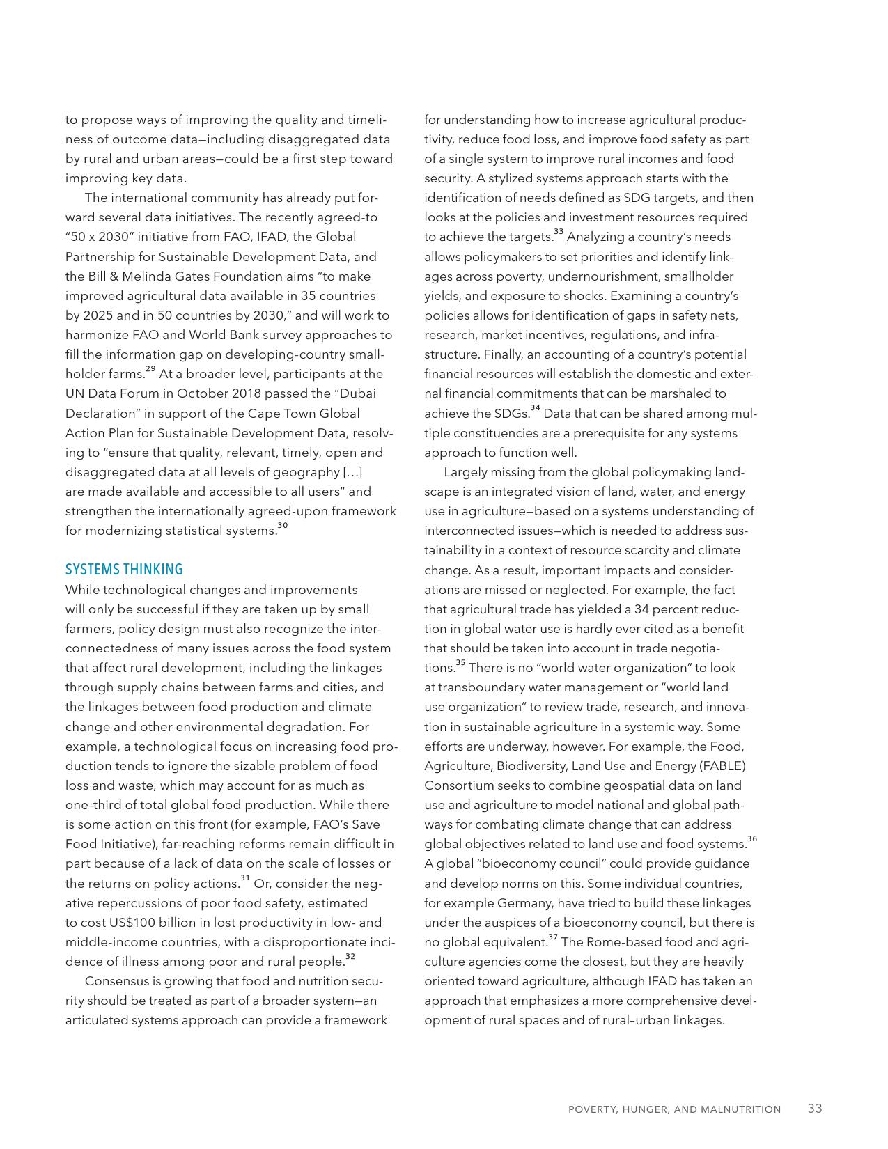 国际食物政策研究所:2019全球粮食政策报告(166页)