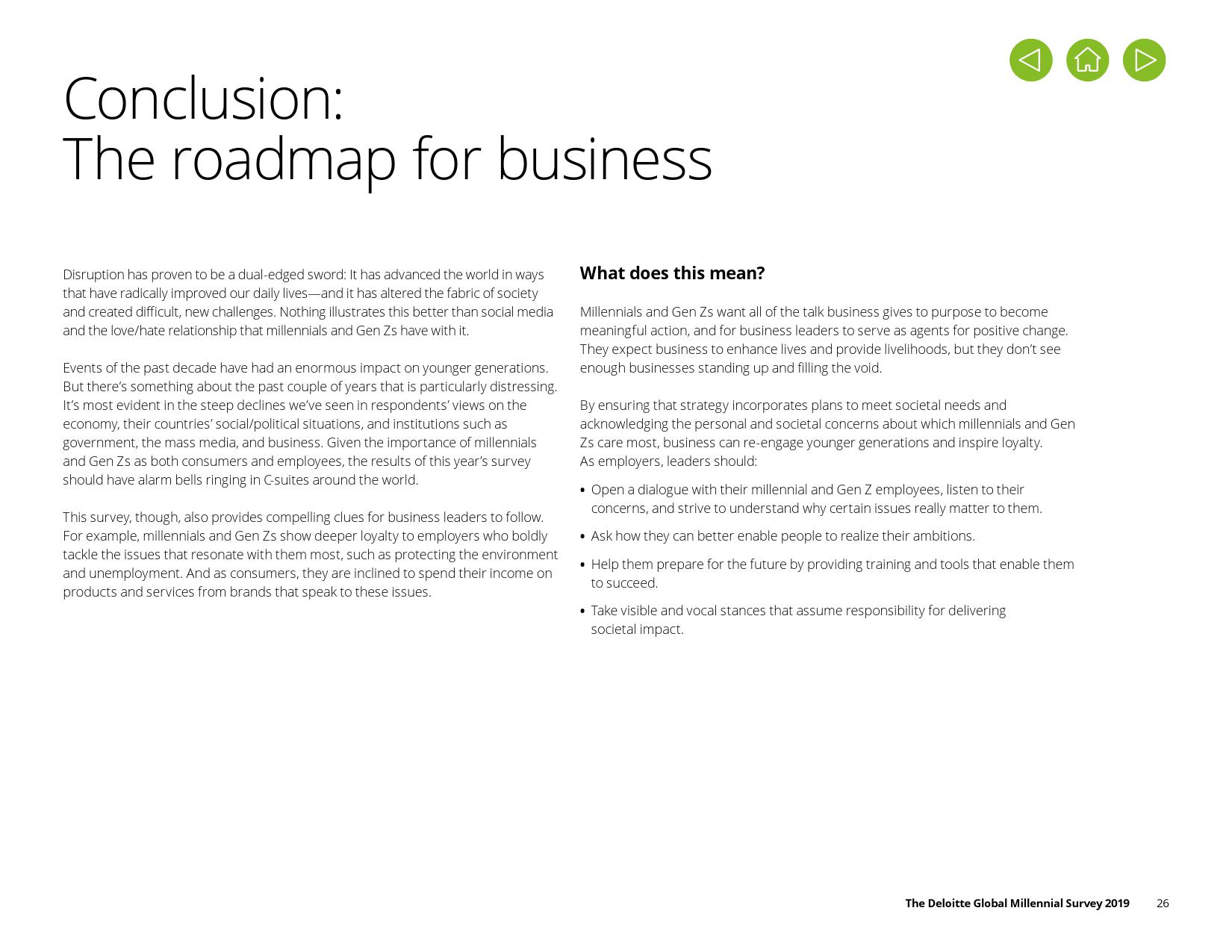 德勤咨询:2019年千禧一代调查报告
