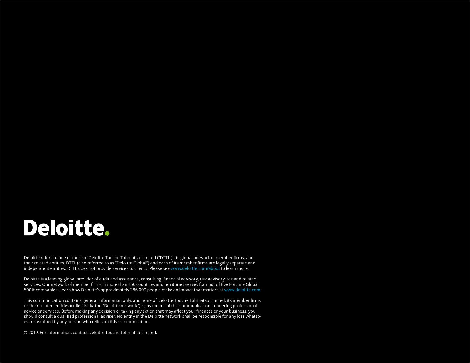 德勤咨询:2019年千禧一代调查报告