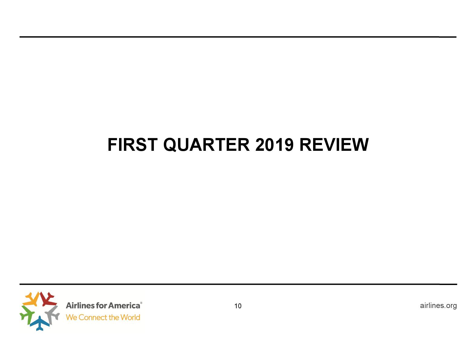 美国航空协会：预计2019年美国夏季航空客运量达2.57亿人次