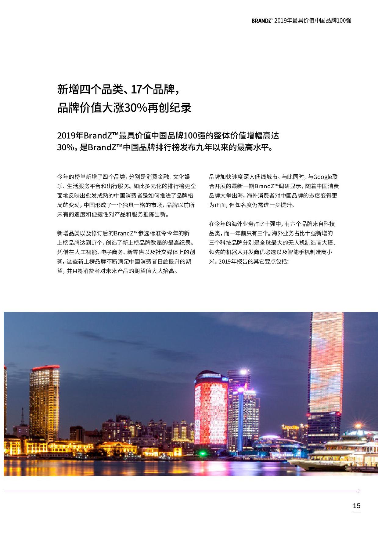 WPP凯度:2019最具价值中国品牌100强排行榜(199it)