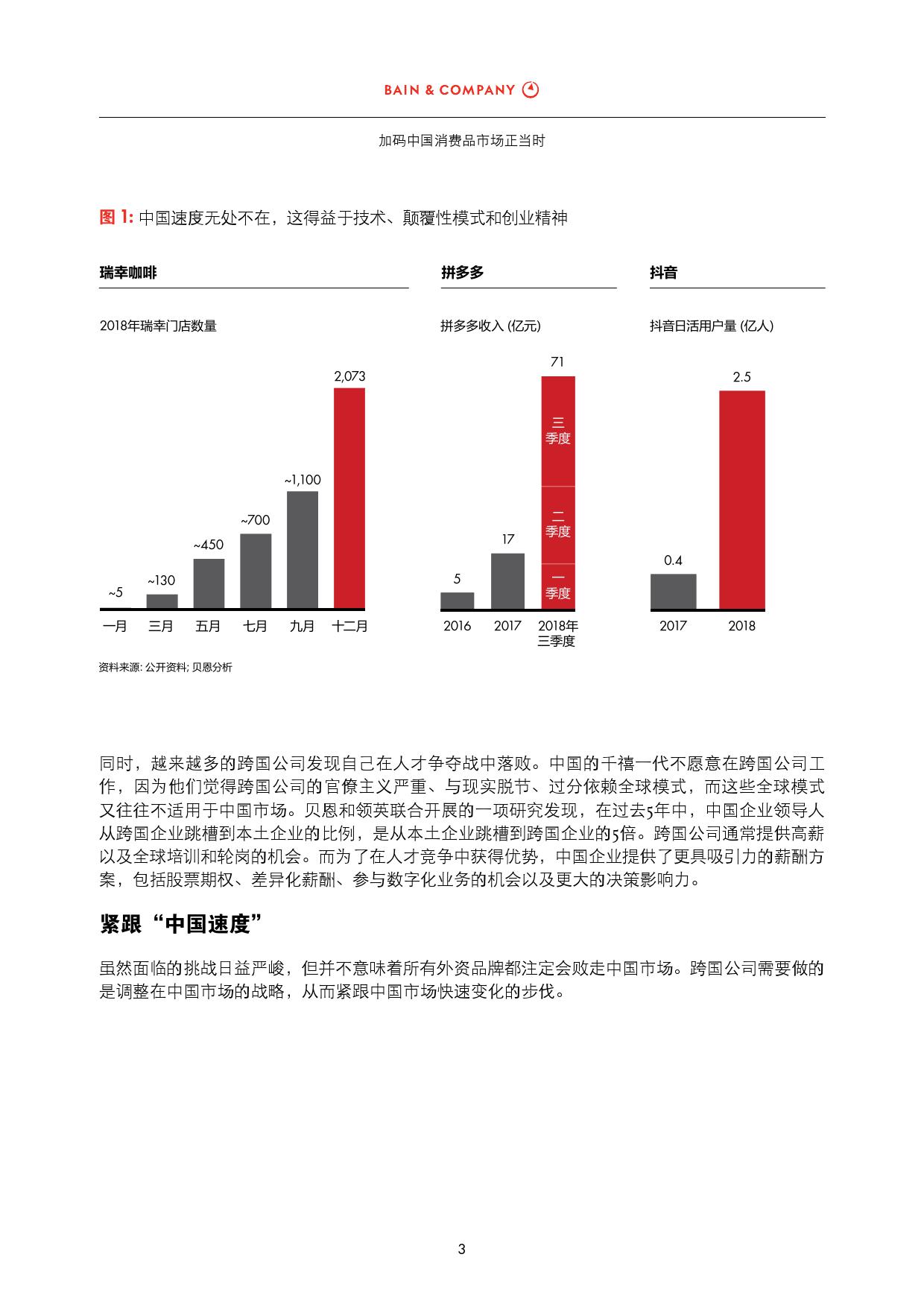 贝恩咨询：加码中国消费品市场正当时