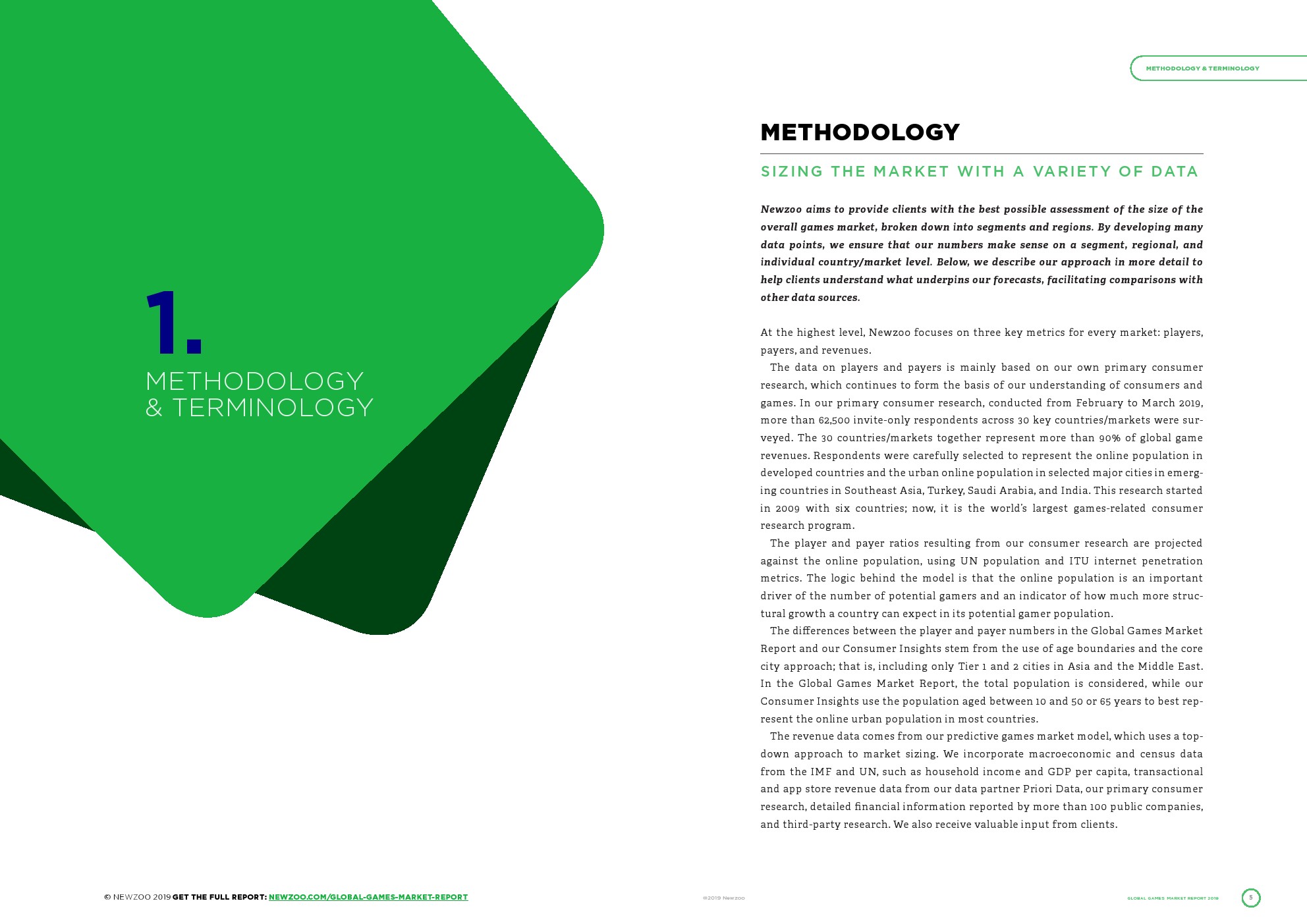 Newzoo:2019年全球游戏支出1521亿美元