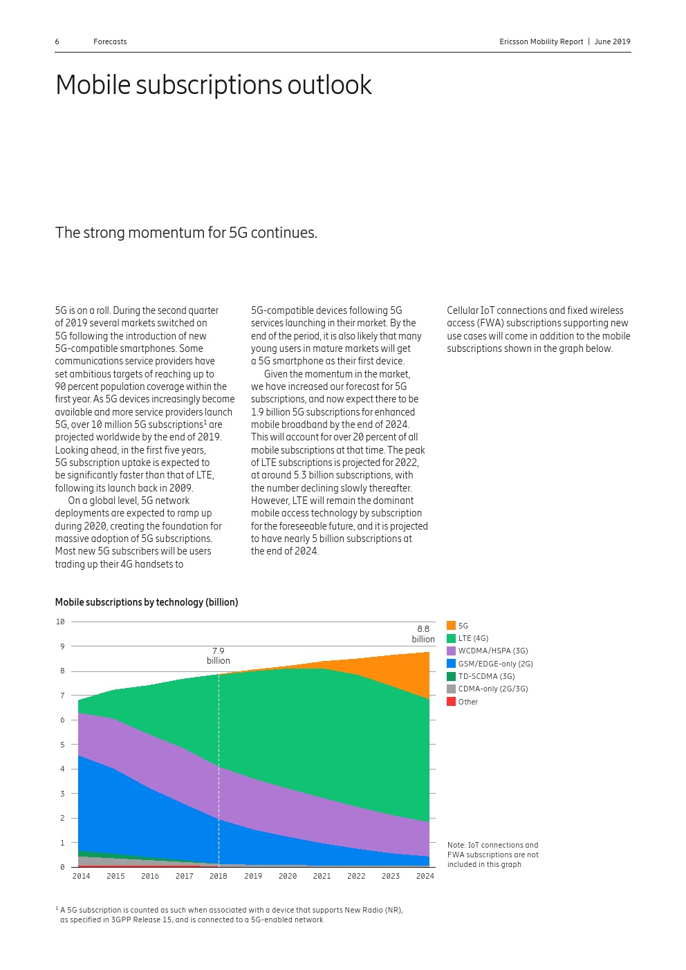 爱立信：2019年第一季度移动报告