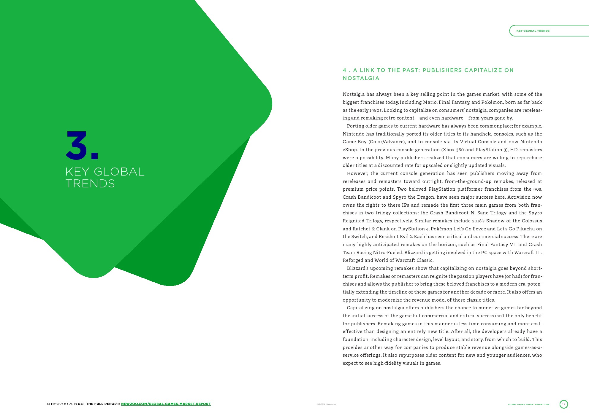 Newzoo:2019年全球游戏支出1521亿美元