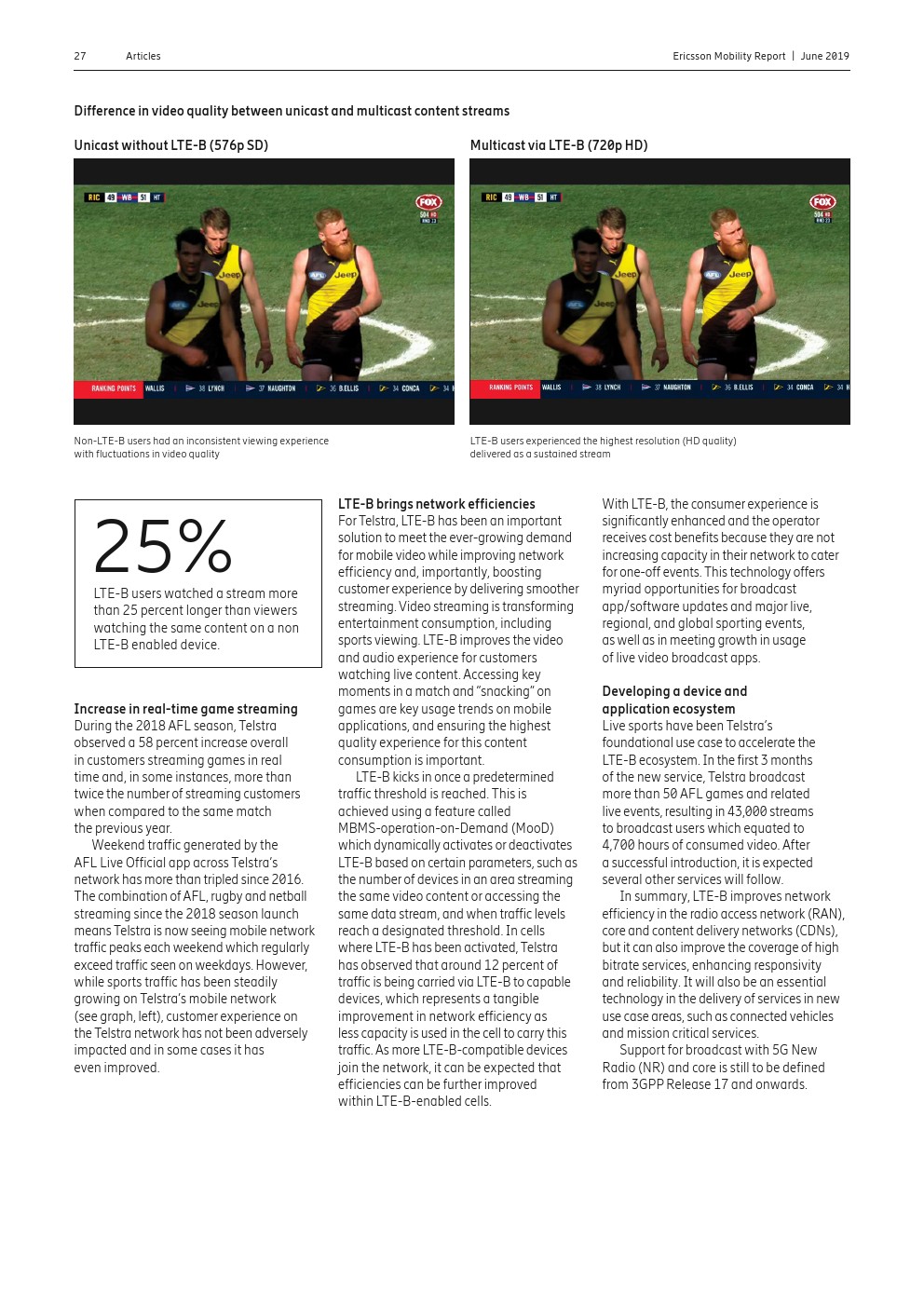 爱立信：2019年第一季度移动报告