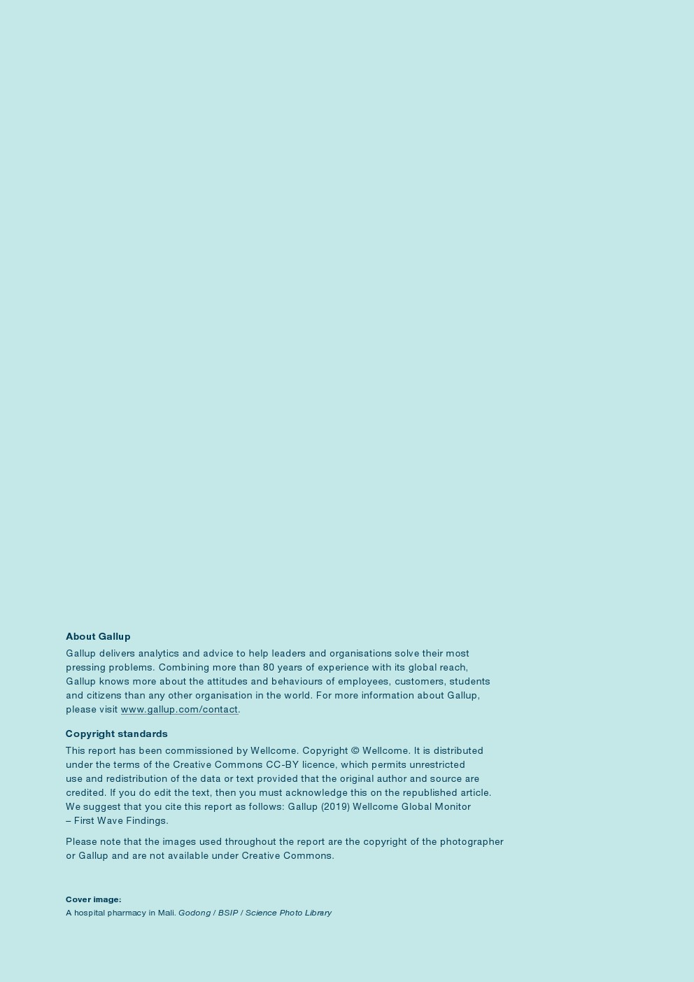 盖洛普：2018年全球科学和健康报告