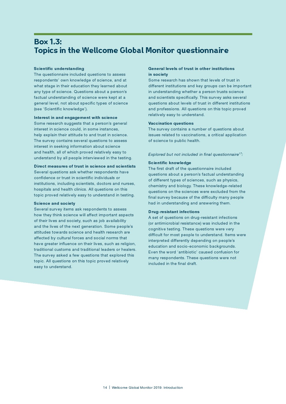 盖洛普：2018年全球科学和健康报告