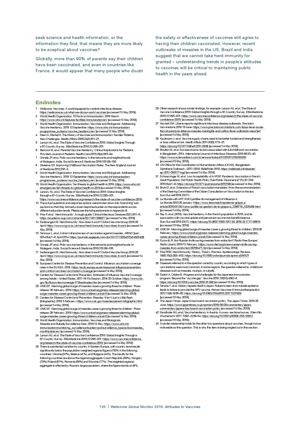 盖洛普：2018年全球科学和健康报告