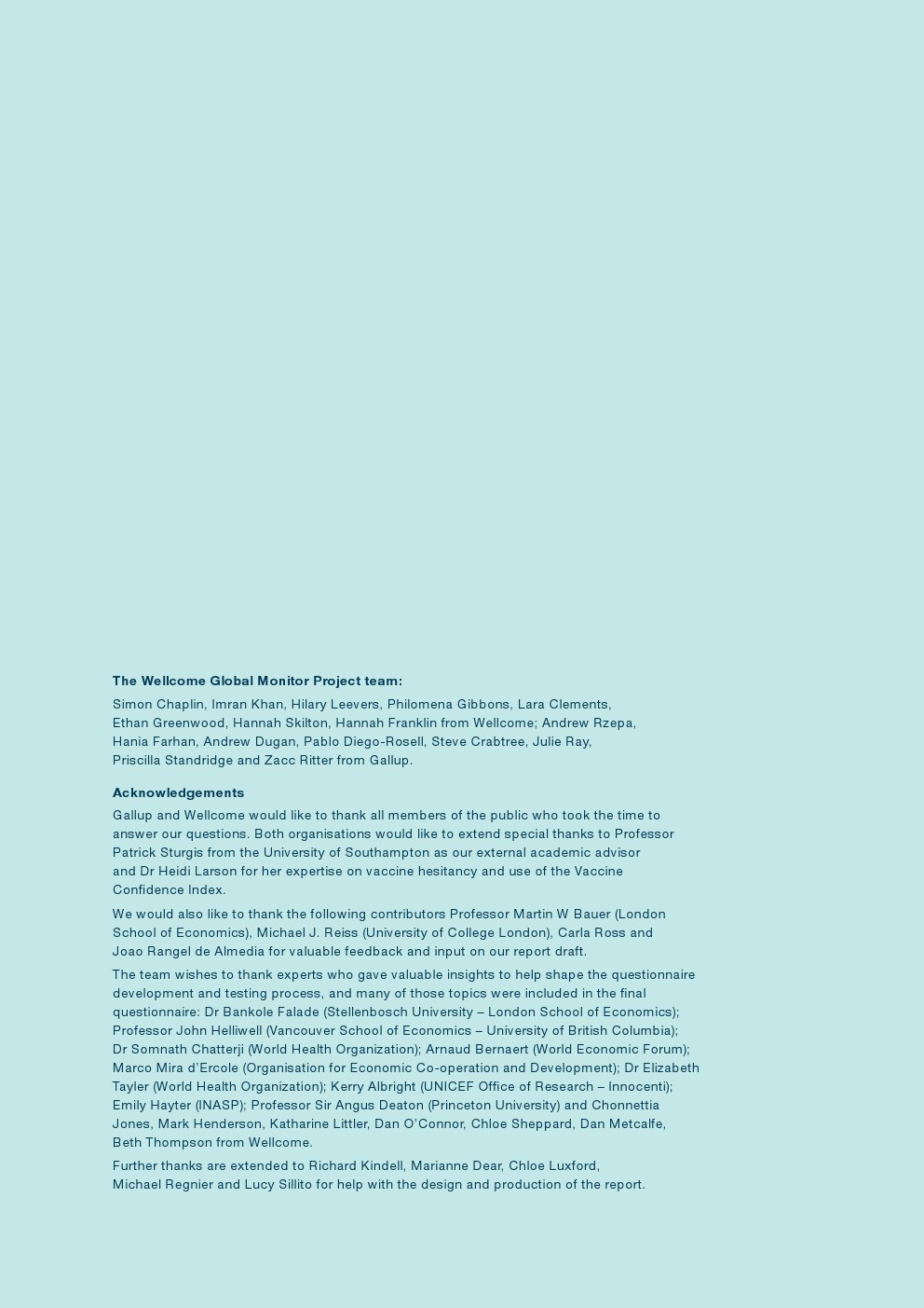 盖洛普：2018年全球科学和健康报告