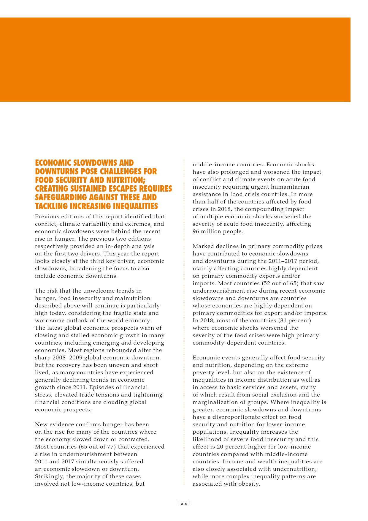 联合国粮农组织:2019年世界粮食安全和营养状况报告(239页)