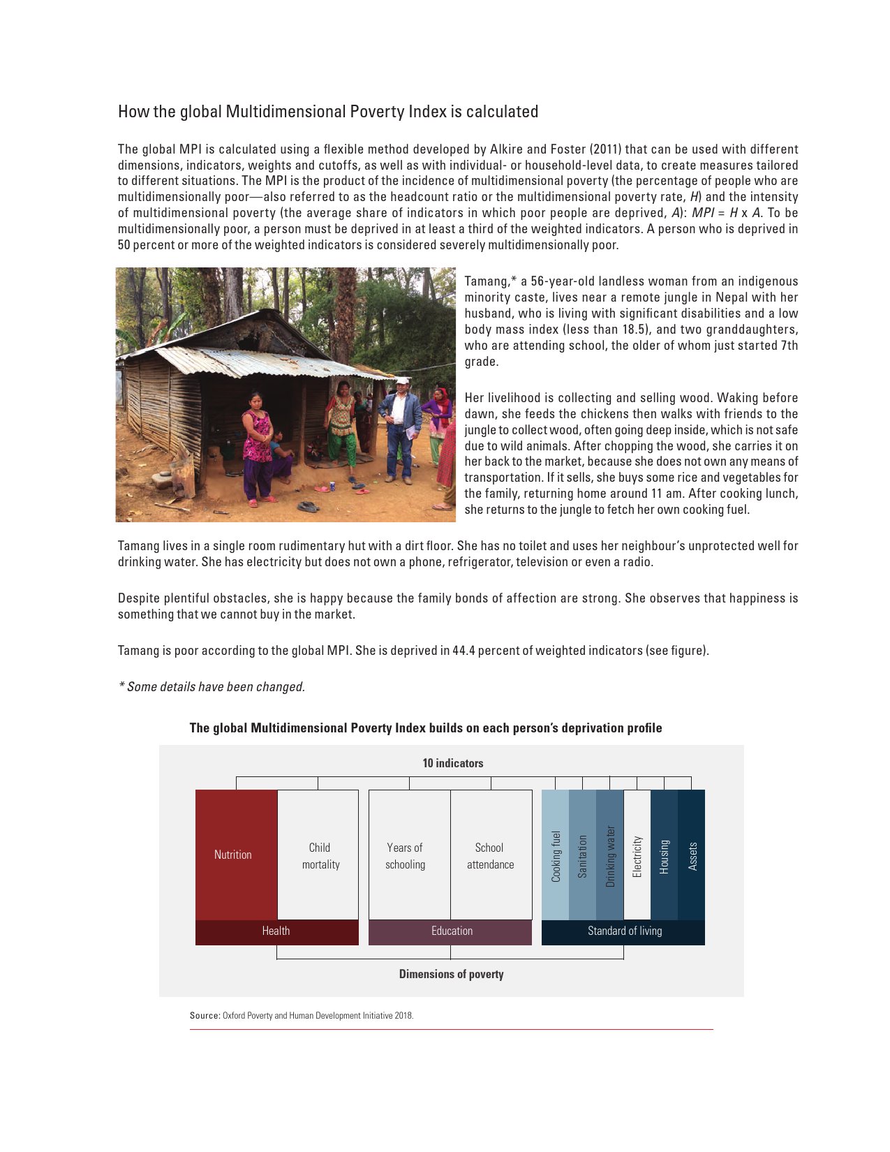 联合国开发署:2019年度全球多维贫困指数报告
