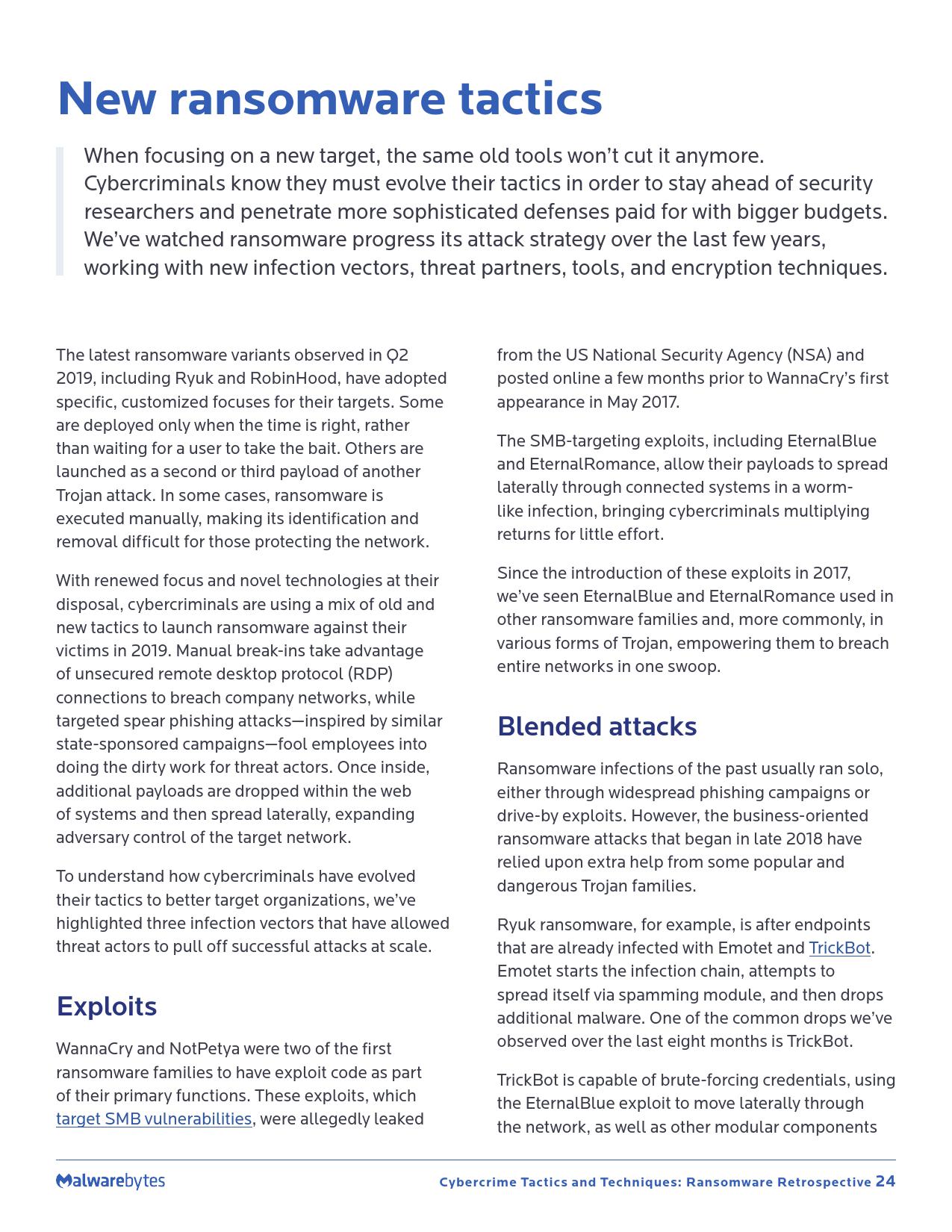 Malwarebytes:2019年勒索软件回顾报告