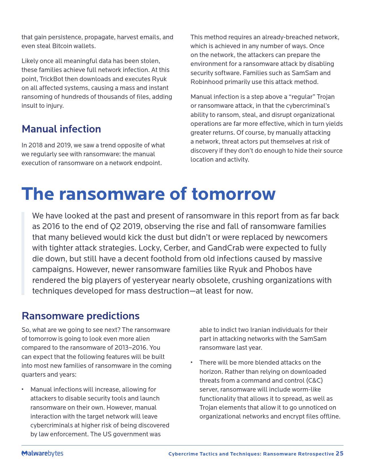 Malwarebytes:2019年勒索软件回顾报告