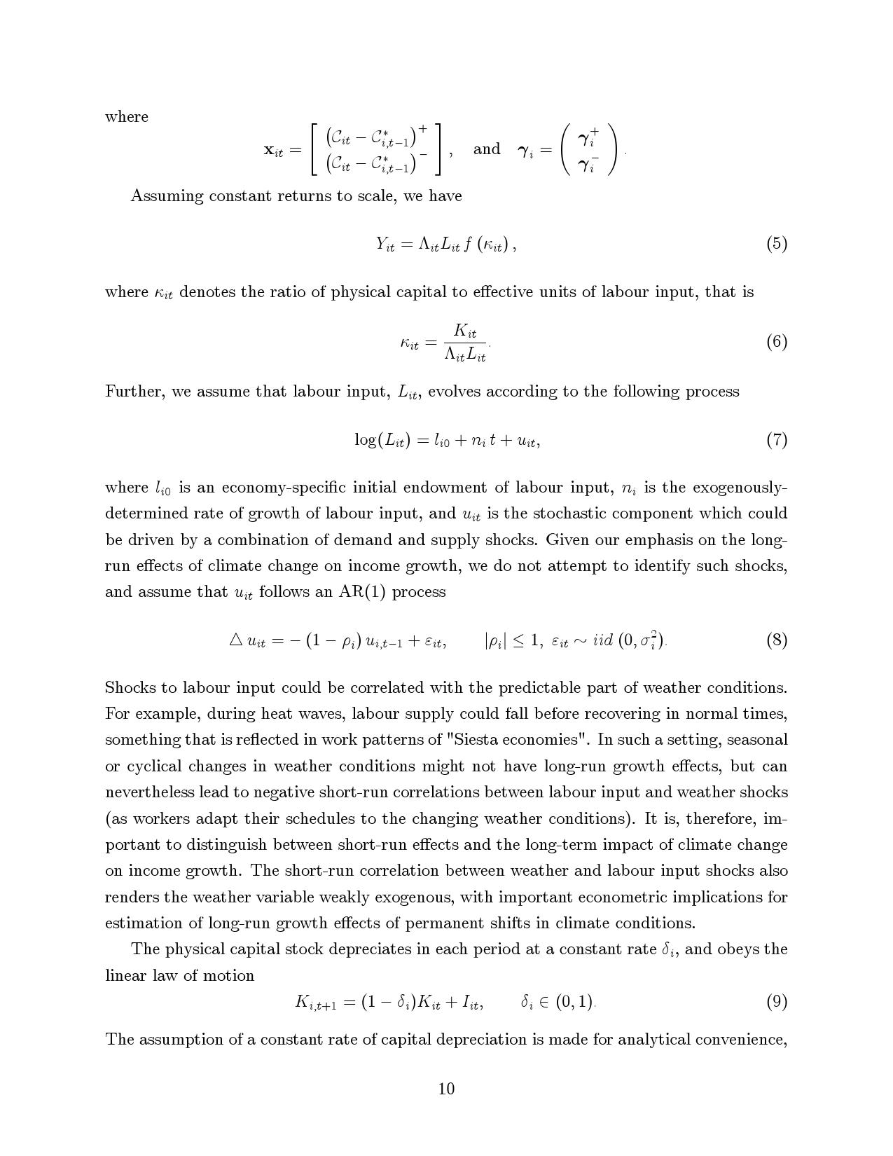 气候变化对宏观经济的长期影响：跨国分析