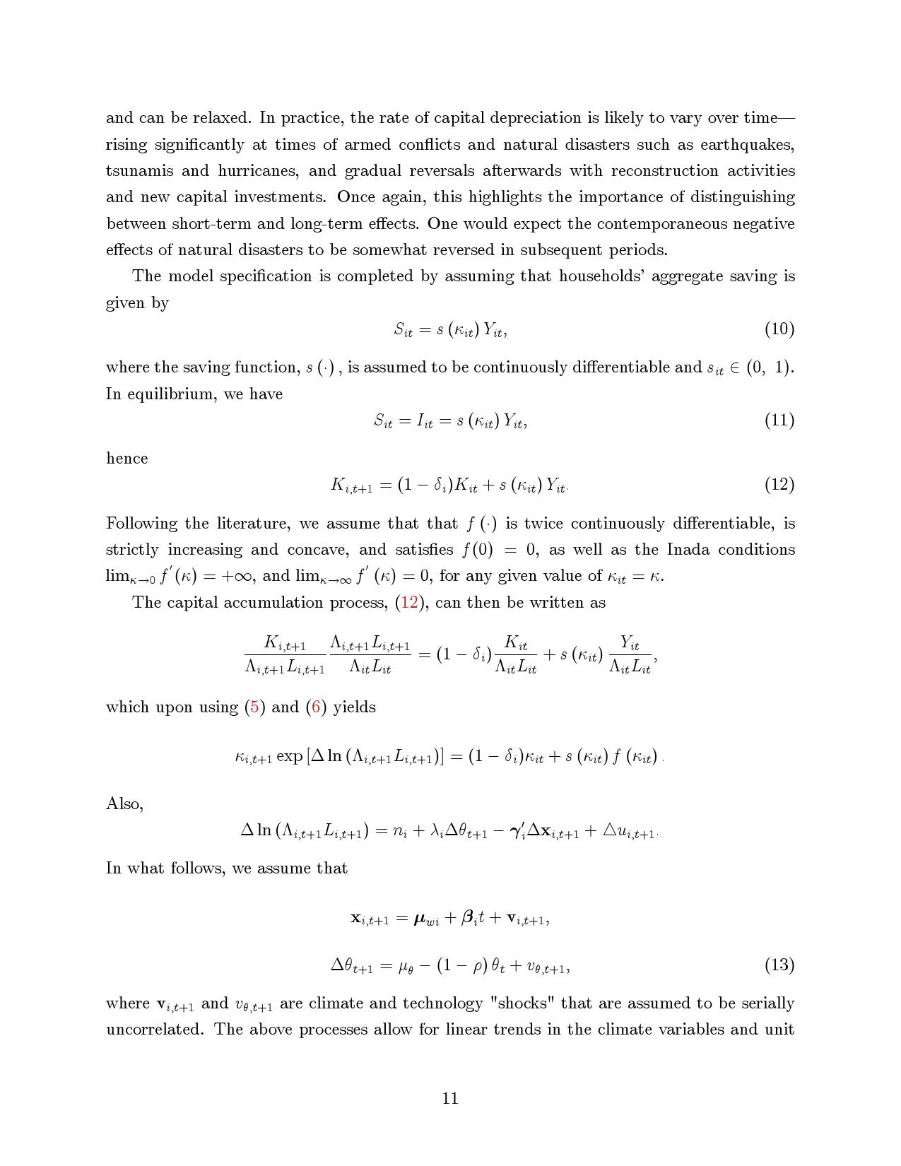 气候变化对宏观经济的长期影响：跨国分析
