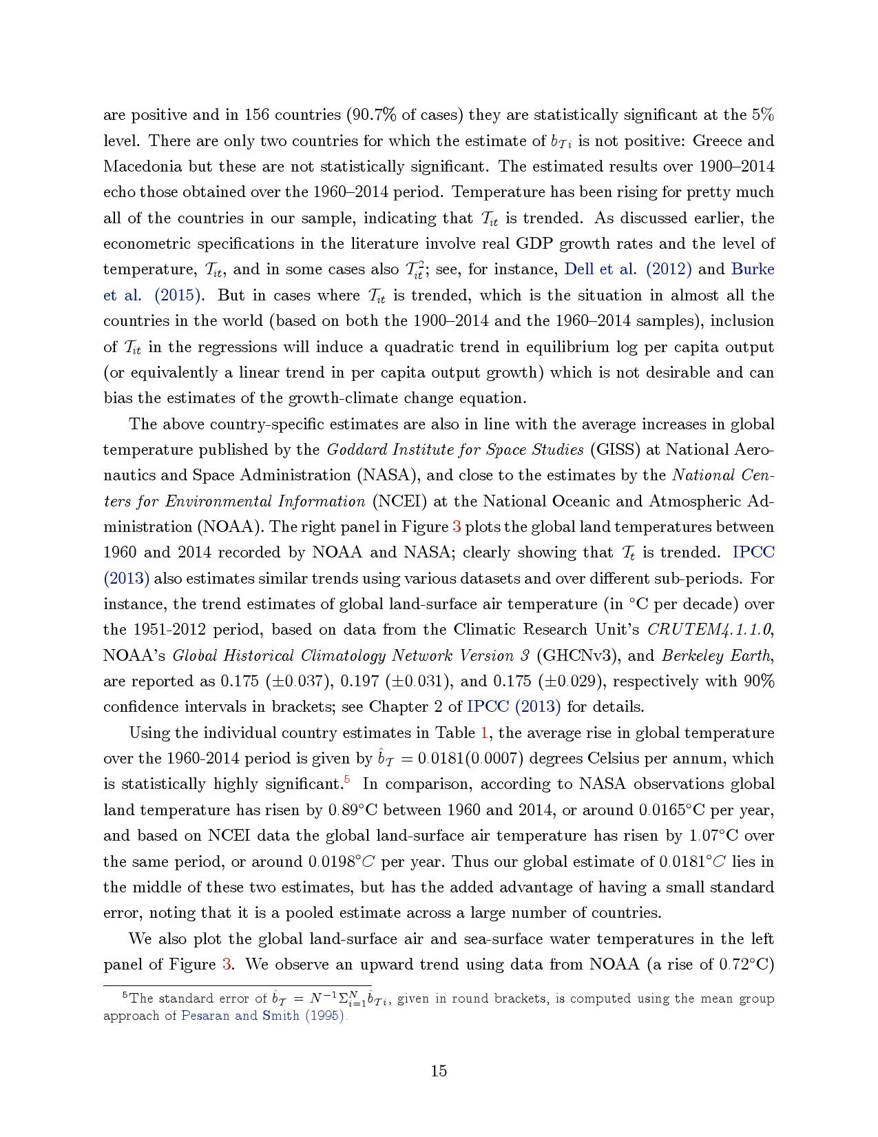 气候变化对宏观经济的长期影响：跨国分析
