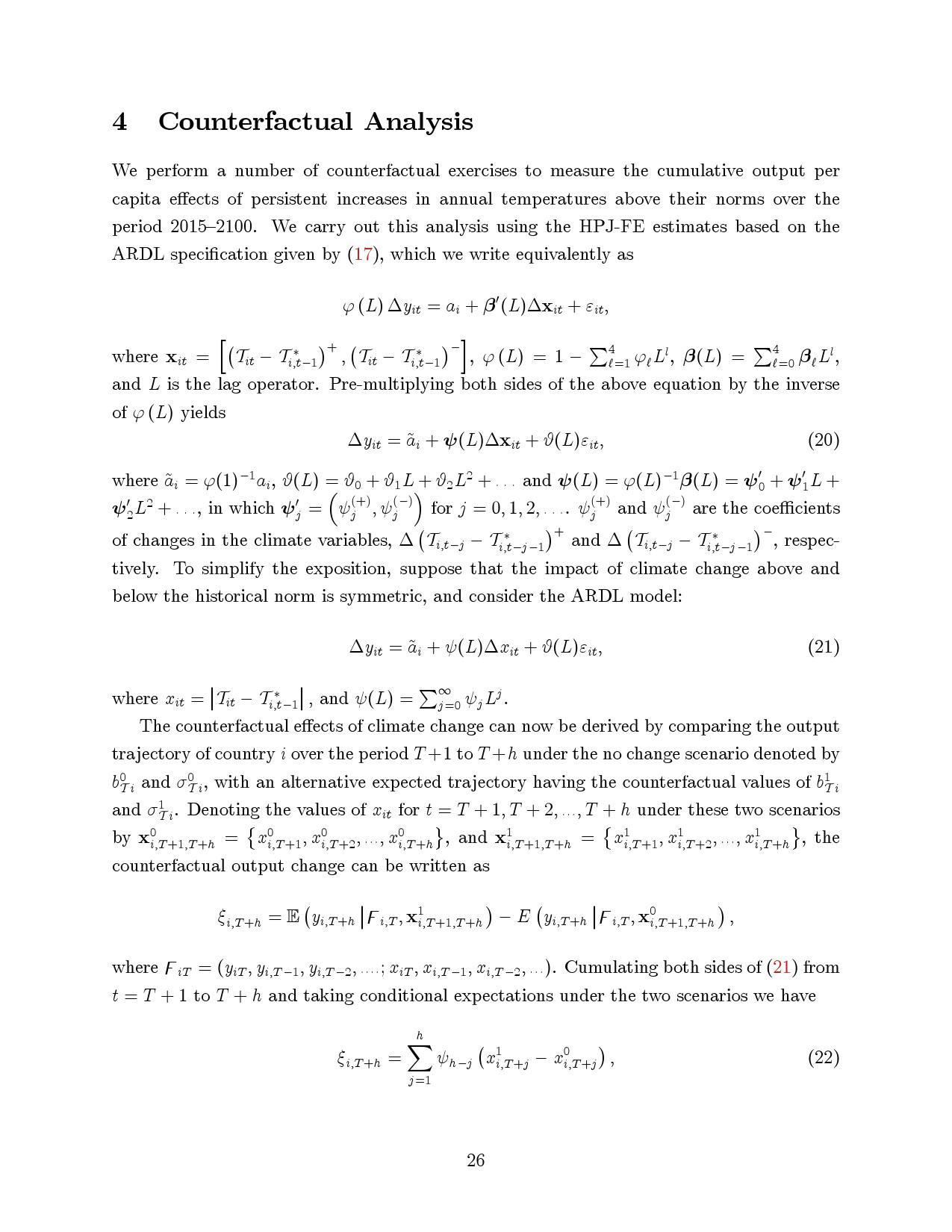 气候变化对宏观经济的长期影响：跨国分析