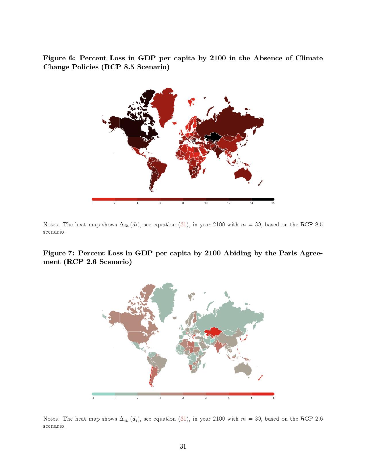 气候变化对宏观经济的长期影响：跨国分析