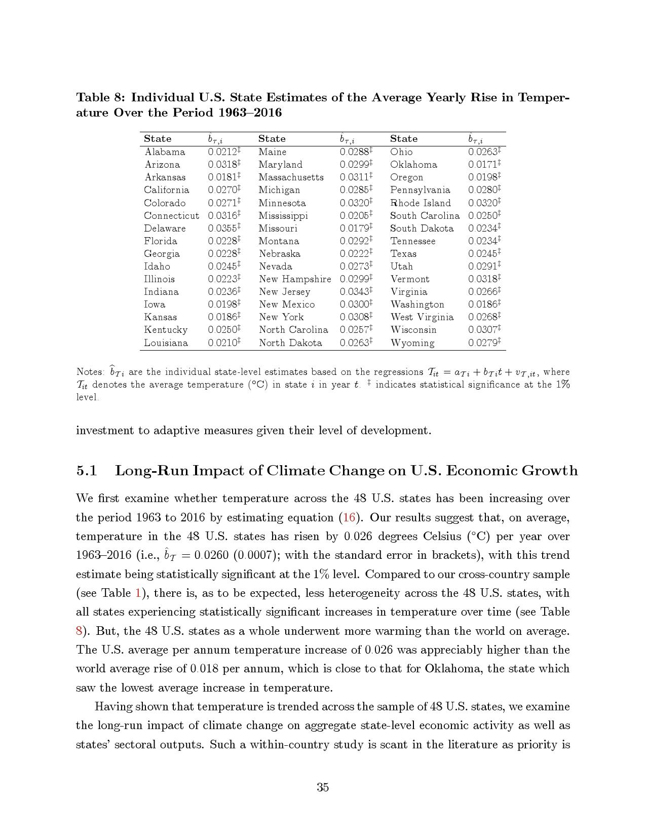 气候变化对宏观经济的长期影响：跨国分析