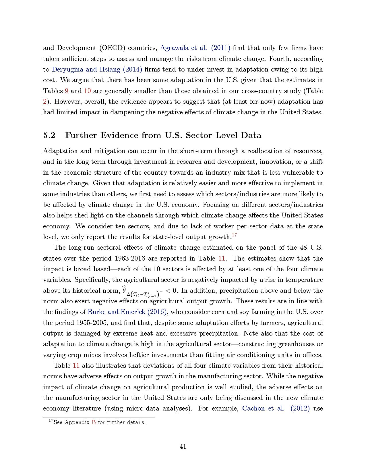 气候变化对宏观经济的长期影响：跨国分析