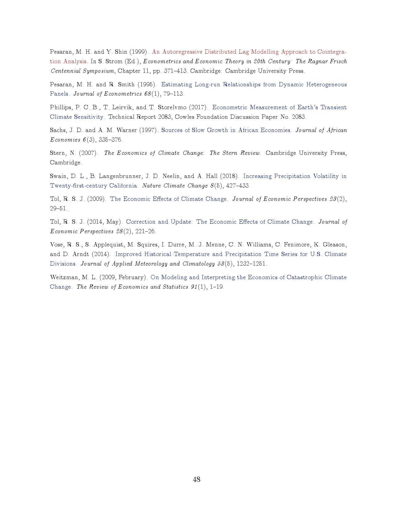 气候变化对宏观经济的长期影响：跨国分析