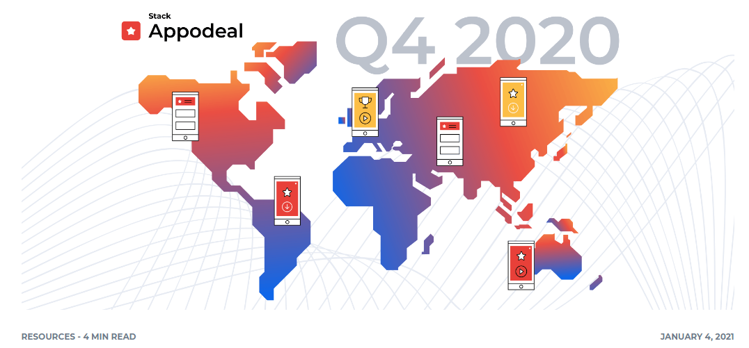 Appodeal：2020年Q4全球移动应用广告eCPM报告
