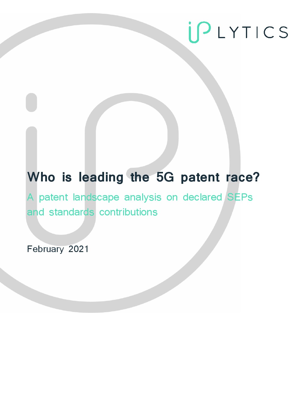 IPlytics：5G专利报告