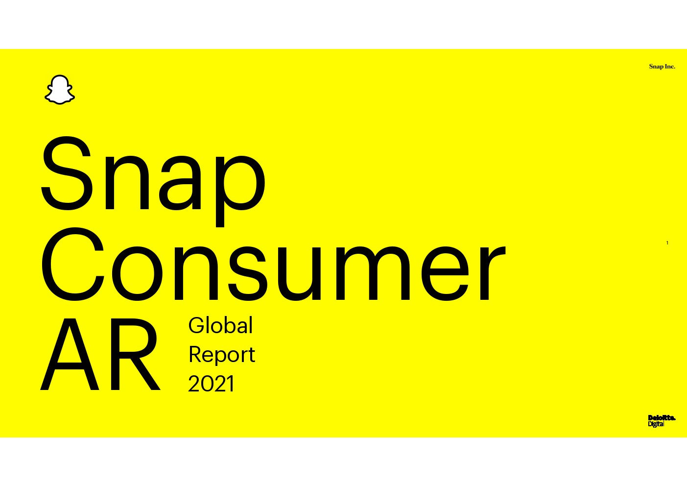 Snap&Deloitte：2021年消费增强现实AR报告