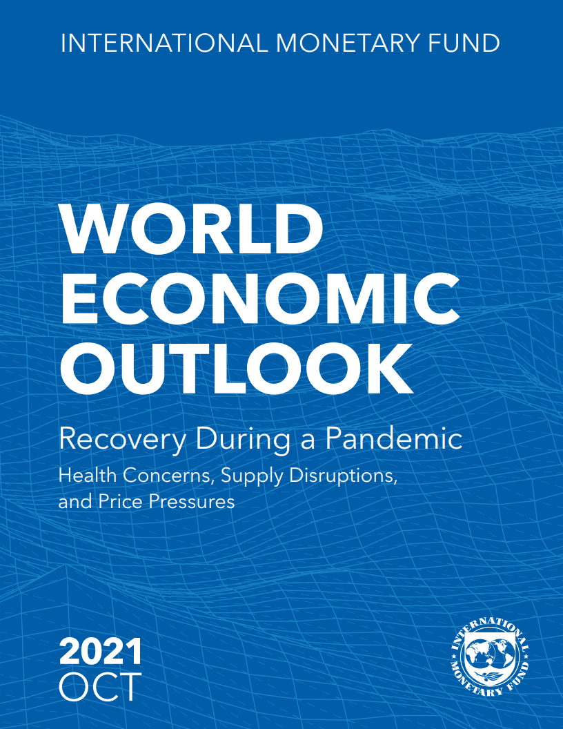 国际货币基金组织：2021年10月刊世界经济展望报告