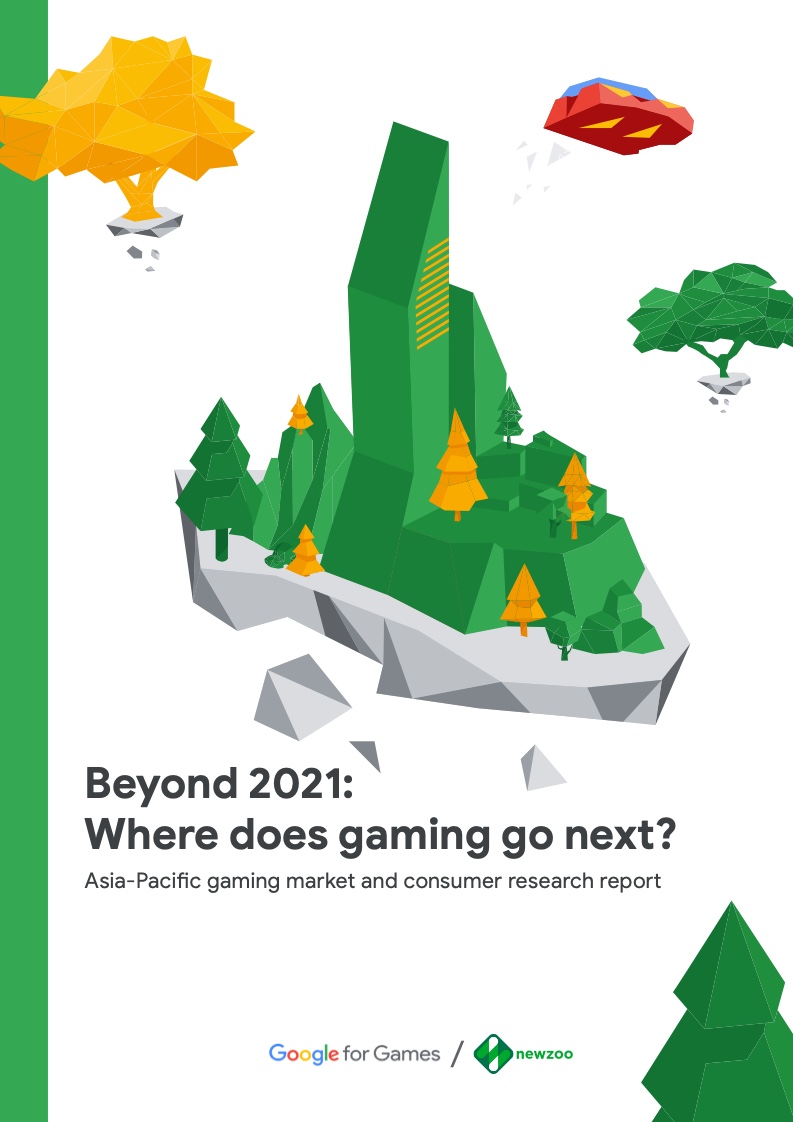 Newzoo&谷歌：2021年后全球游戏市场将如何发展