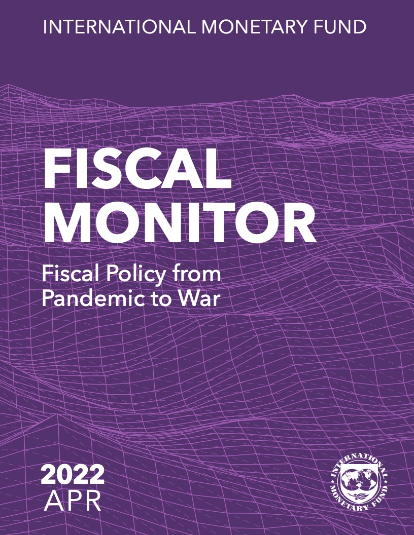 IMF：2022年4月全球财政监测报告