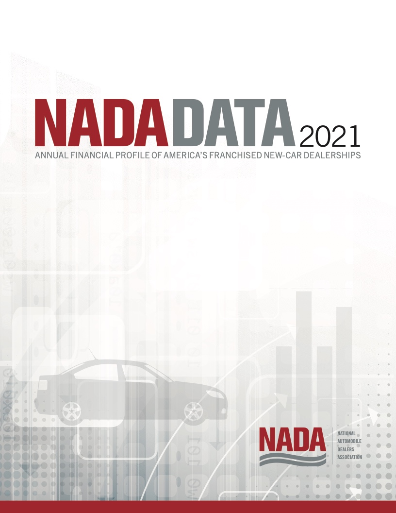 NADA：2021年度美国汽车授权经销商报告