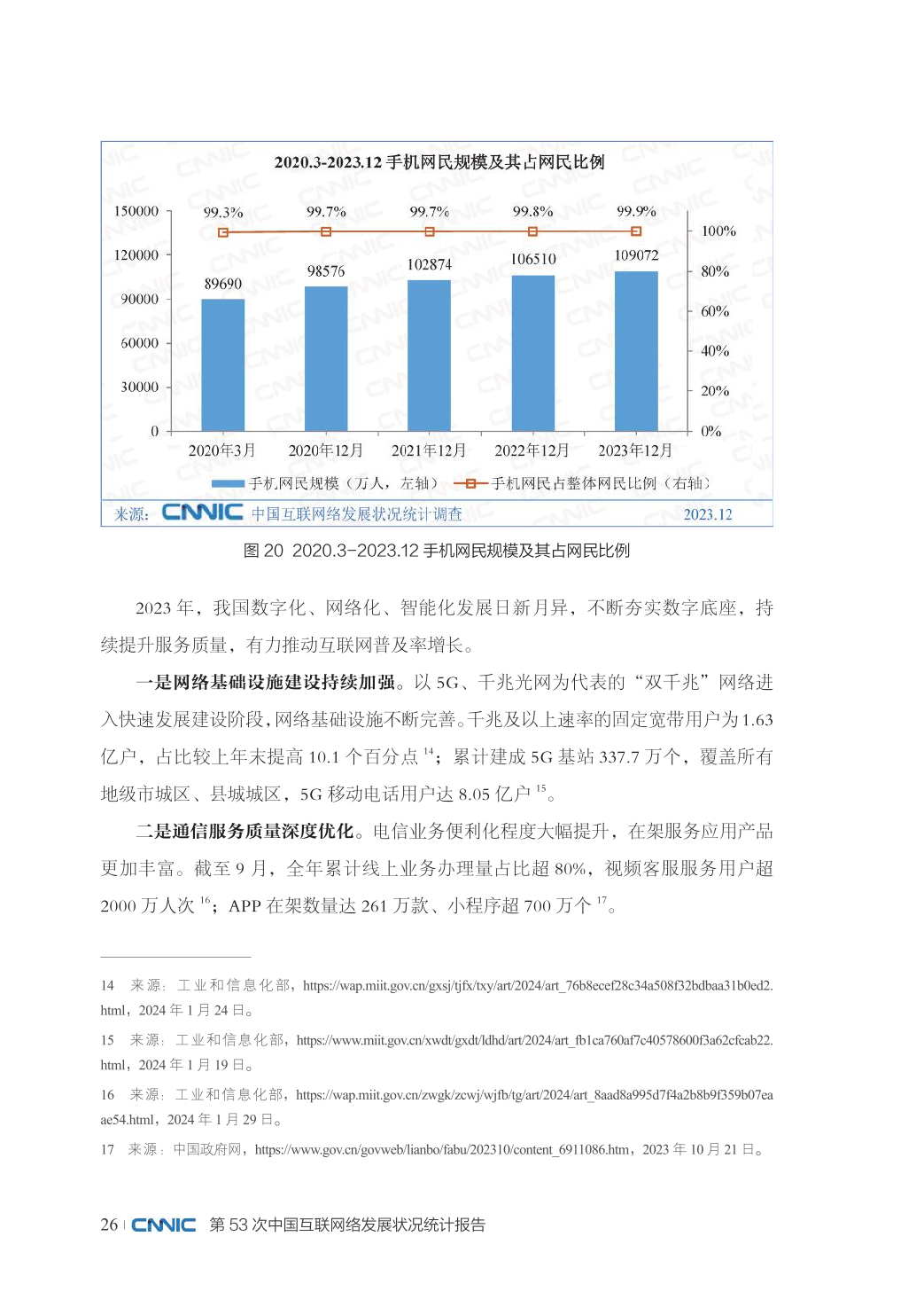 CNNIC:第53次中国互联网络发展状况统计报告 | 互联网数据资讯网-199IT | 中文互联网数据研究资讯中心-199IT