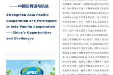 加强亚太合作，参与印太合作：中国的机遇与挑战_1.png