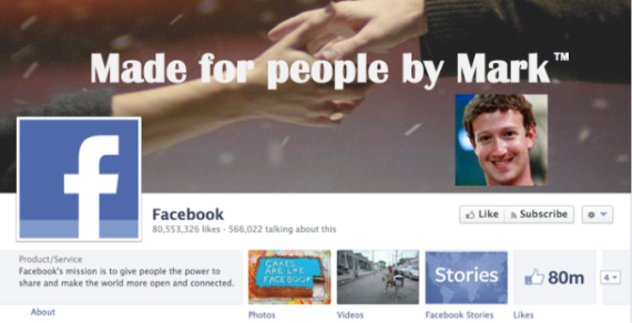 如果说Facebook的发展有什么口号，那就是“马克为人们服务”
