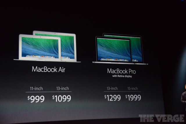 苹果升级MBP Retina 起售价降低200美元